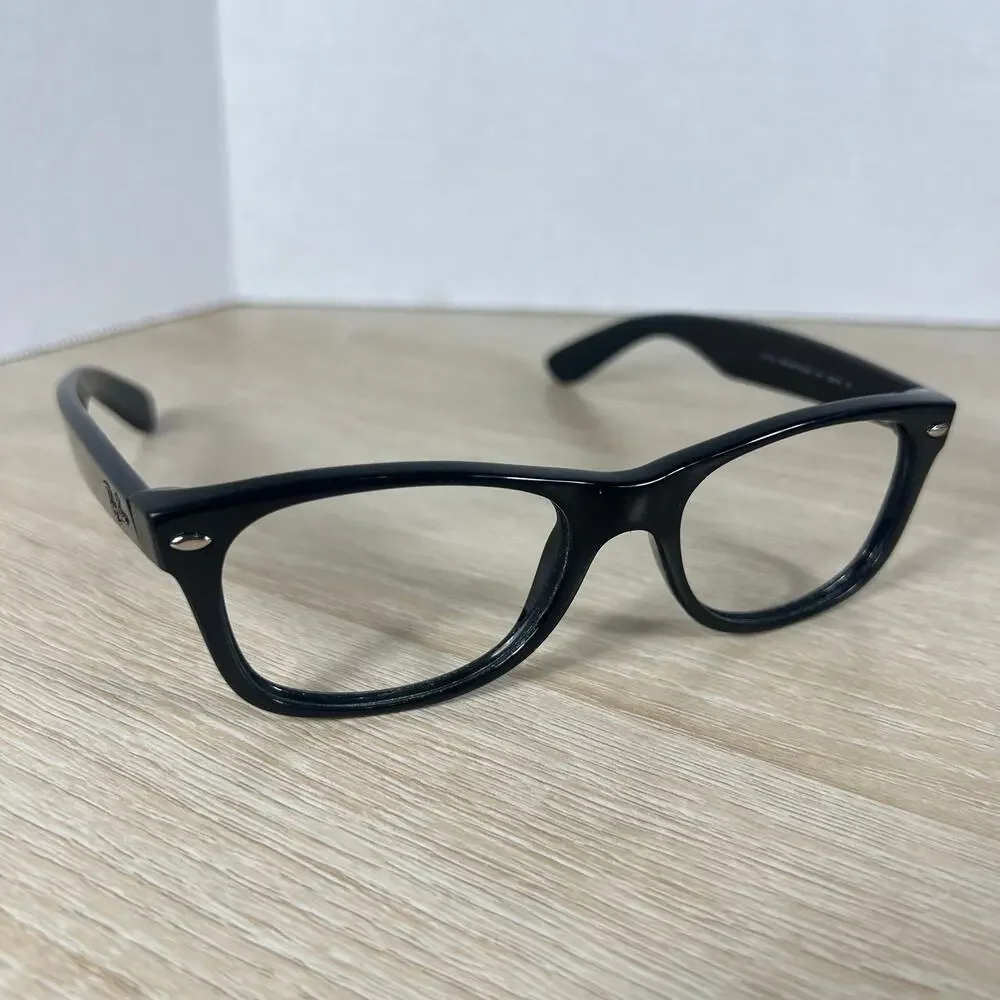 Ray-Ban New Wayfarer RB2132 901 Black Full Rim Sunglasses FRAMES ONLY 52-18-145
